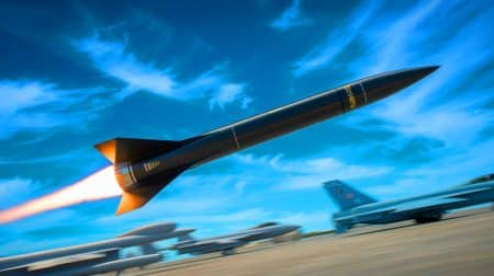 « Washington accélère la course aux missiles hypersoniques » : un nouveau modèle à bas coût pourrait bouleverser l’équilibre mondial Illustration de l'innovation technologique dans le développement du missile hypersonique Angry Tortoise par l'US Air Force.
