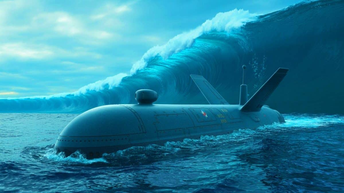 « La Russie teste un drone sous-marin pouvant déclencher des tsunamis artificiels » : une arme océanique aux effets apocalyptiques Illustration de la puissance dévastatrice des mégatsunamis sur les zones côtières.