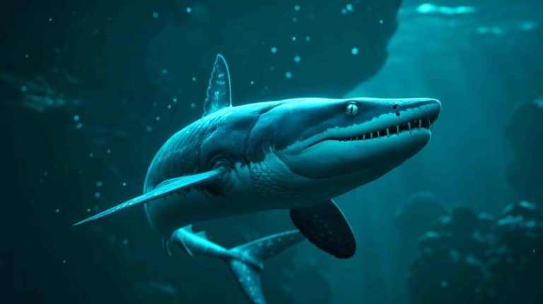 « Le requin lézard, créature préhistorique des abysses » : un prédateur rare qui intrigue les scientifiques par son apparence antique