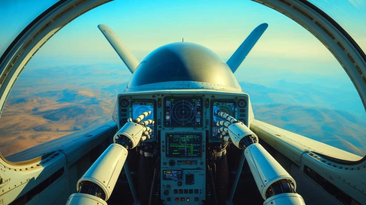 « Pékin transforme d’anciens avions en drones tueurs » : une stratégie militaire secrète refait surface en Chine Illustration de la transformation des anciens chasseurs Shenyang J-6 en drones de combat modernes.