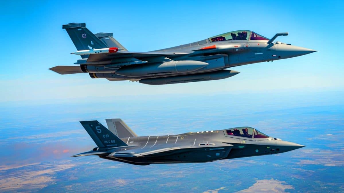 « Quand le Rafale surclasse le F-35 » : le taux d’incident, un chiffre méconnu qui consacre l’avion français comme référence mondiale Illustration de la complexité technologique et des défis de fiabilité du F-35 Lightning II.