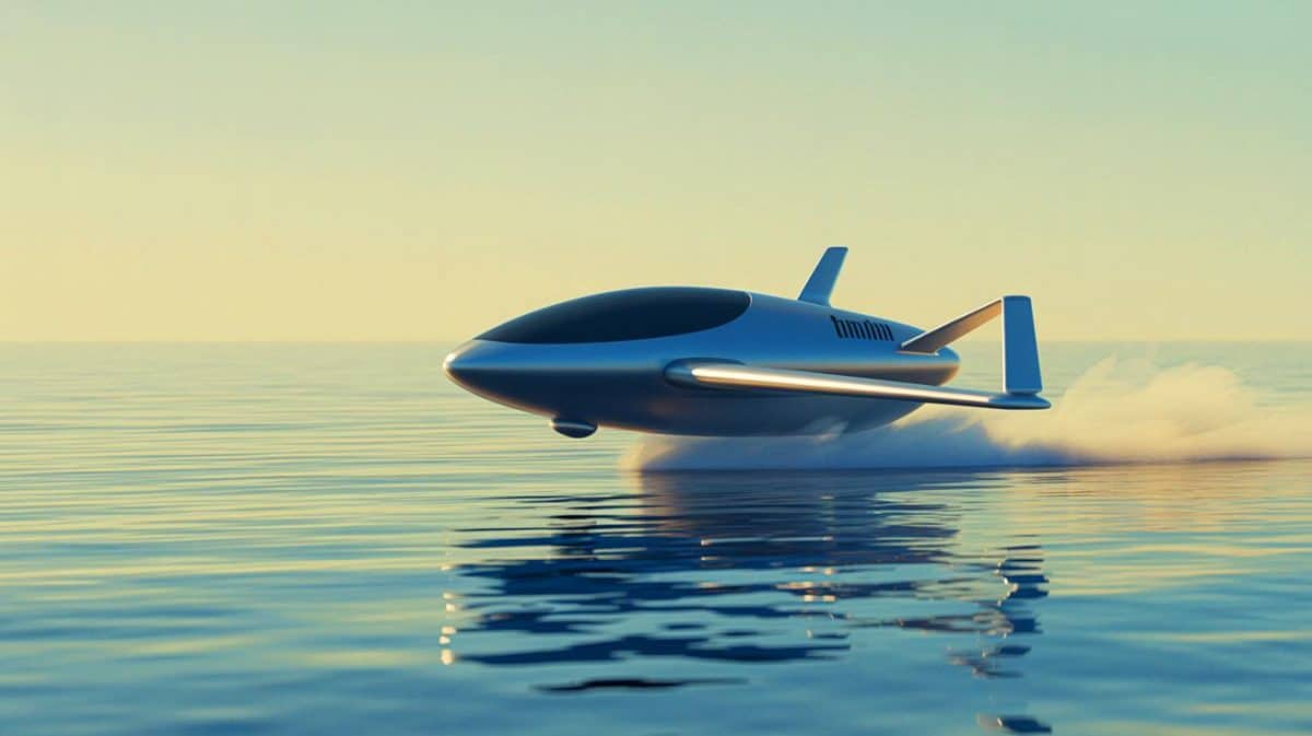 « TALAY peut voler sous les radars grâce à l’effet de sol » : la nouvelle arme navale qui rebat les cartes stratégiques Illustration de la présentation du drone maritime furtif TALAY au salon IDEF 2025 à Istanbul.