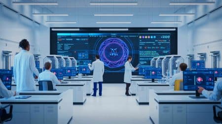 Anthropic révolutionne l’IA avec Opus 4.5 : un modèle plus puissant, économique et écoresponsable qui transforme le secteur Illustration de la présentation du modèle Opus 4.5 par Anthropic, optimisé pour des performances et une interaction utilisateur accrues.