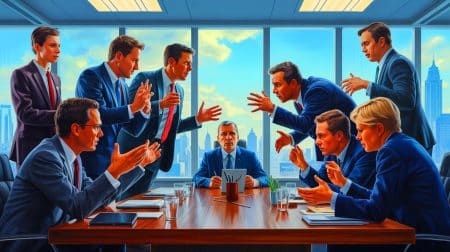 Illustration de la polémique entourant la FDA et les accusations d'abus de pouvoir de ses dirigeants.
