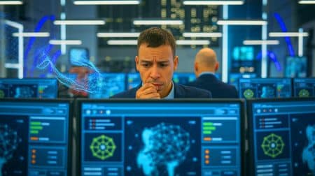 Illustration de l'alerte de Gartner sur les navigateurs intégrant des agents d'intelligence artificielle.