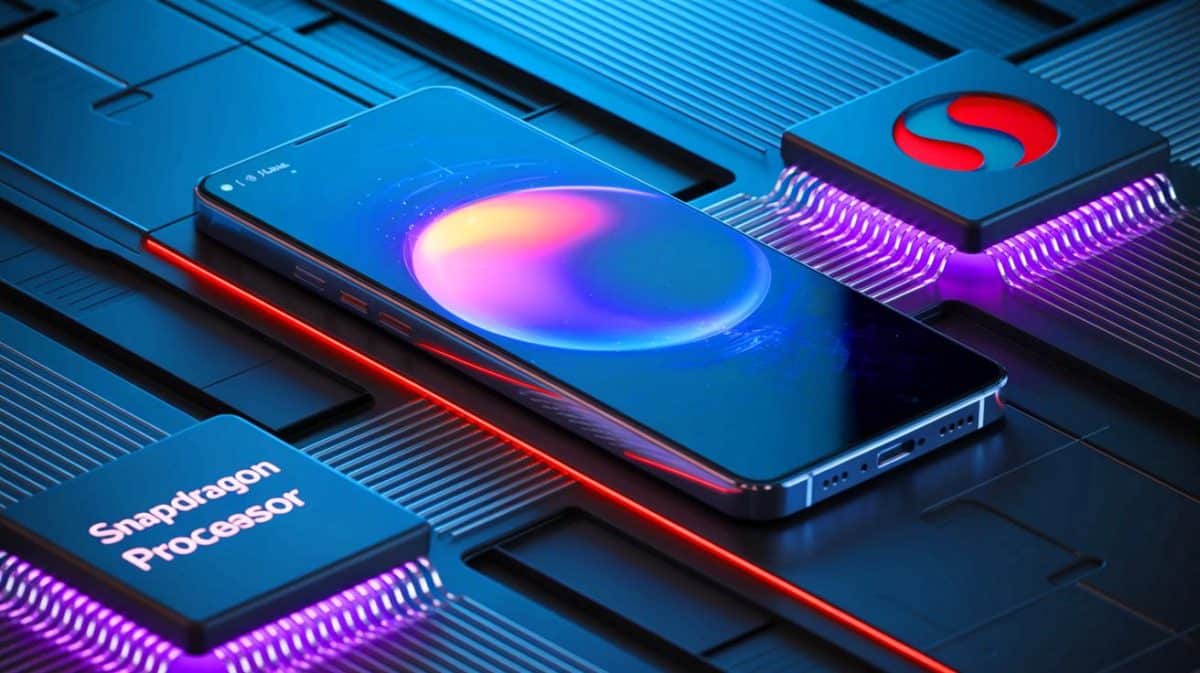 Illustration de la présentation du realme GT 8 Pro avec le processeur SnapDragon 8 Elite Gen 5.