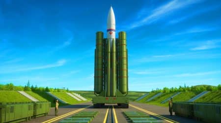 Le missile russe échoue encore : que révèle cet échec sur la stratégie militaire actuelle ? Illustration de l'échec des tests du missile Sarmat en Russie.