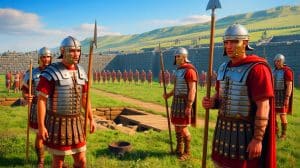 Les soldats romains de l’époque d’Hadrien victimes de parasites : une découverte qui éclaire leur quotidien difficile Illustration de la présence de parasites intestinaux chez les soldats romains au fort de Vindolanda.